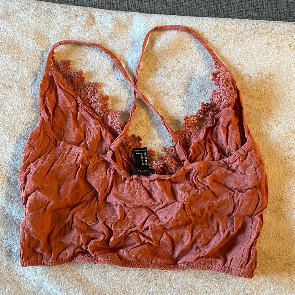 Forever 21 Lace Crop Tank - Picture 4 of 4